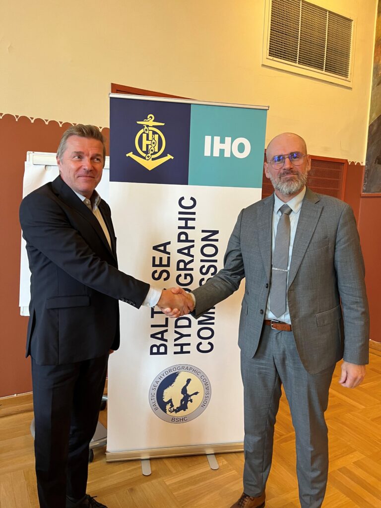 Former Chair of BSHC Rainer Mustaniemi from Finland and present Chair of BSHC, Olavi Hienlo frpm Estland. Picture from last BSHC meeting in Helsinki